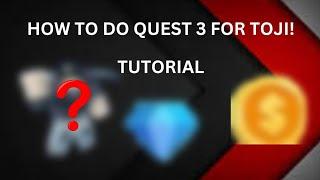 HOW TO DO QUEST 3 FOR TOJI IN SORCERER TOWER DEFENSE | Roblox Sorcerer Tower Defense