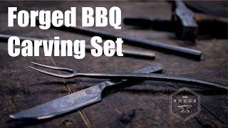 Blacksmithing : Making a BBQ Carving Set