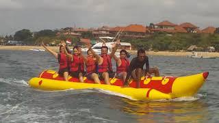 Banana Boat Ride Tanjung Benoa Bali Water Sports (HD)