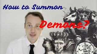 How to Summon Demons (Magic Theory)