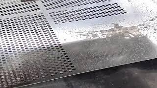 stainless steel perforated sheet AISI 316L