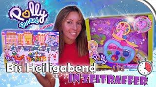 POLLY POCKET Adventskalender  Freizeitpark zum Mitnehmen  Unboxing deutsch