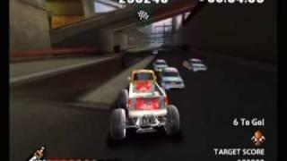 Monster Stunt Racer 4x4 (Wii) Car Crusher Race: West Side Steelworks