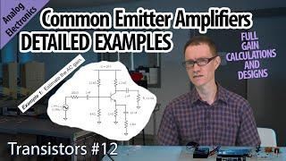 Common Emitter Examples (12-Transistors)