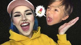 my 6 year old son did my makeup voiceover & killed it obviously