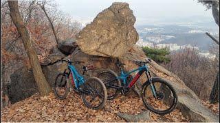 (왈바OB코스/송동하 쌤 촬영감사) #trekrail 라이딩 중 뒷허브 사망 #Gangnam #trail urban singletrack #emtb #트렉 #trek