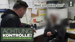 Geklaut "weil ich PLEITE bin!"  STAMMKUNDE benimmt sich auffällig! | Achtung Kontrolle