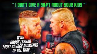 WWE Brock Lesnar MOST SAVAGE Mic Burns | ft. Roman Reigns, Paul Heyman, Cody Rhodes..