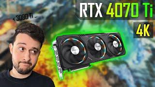 RTX 4070 Ti - Great! But not so Impressive at 4K.