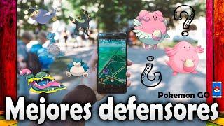 LOS 5 MEJORES DEFENSORES en POKÉMON GO  DESPUÉS del AJUSTE de CP!!! NOV 2018