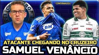 SAMUEL VENÂNCIO: PROMESSA DO CORITIBA ACERTOU COM CRUZEIRO EM TROCA DE JOGADORES COM DANIEL JR