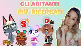 ECCO LA LISTA DEGLI ABITANTI PIU' RICERCATI SU ANIMAL CROSSING NEW HORIZONS *LUGLIO 2021*