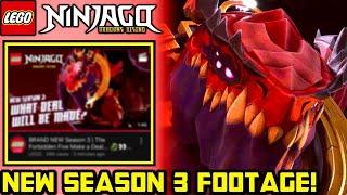 New SEASON 3 Clip!  More Thunderfang Info Revealed! Ninjago Dragons Rising Season 3 News!