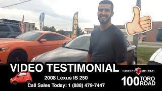 Favorit Motors Video Testimonial | Quality Pre-owned Vehicles | 100 Toro Road, Toronto ON