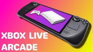 How to Play Xbox Live Arcade (XBLA) Games on Steam Deck  Tutorial / Guide