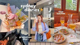 life in sydney  grad day, in my fit girl era, running errands, catching up w/ friends 