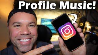 How To Add Music To Your Instagram Profile (Cool New Feature!)