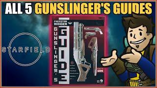 ALL 5 GUNSLINGER'S GUIDE Book/Magazine Locations | STARFIELD