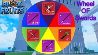 BloxFruits But A Wheel Decides My Sword ( Bounty Hunting )