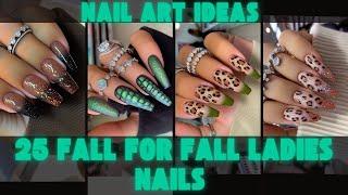  25 AMAZING Fall Nail Art Designs!  | Fall Nail Inspiration