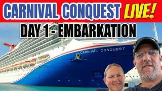 LIVE From the Carnival Conquest With Tall Man's Cruise Adventures