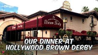 Dinner at Hollywood Brown Derby at Disney's Hollywood Studios | A Full Review