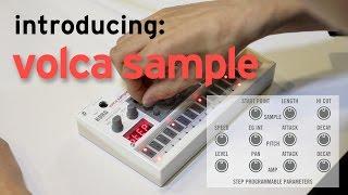 Introducing KORG volca sample