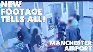 NEW CCTV FOOTAGE FROM MANCHESTER AIRPORT INCIDENT !!! Before He Got Kicked Police Were Jumped!