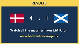 EMTC23: Denmark vs Scotland Highlights