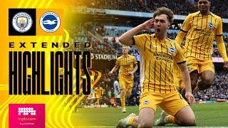 EXTENDED HIGHLIGHTS | Man City v Brighton | Premier League