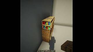 Bookshelf guides minecraft #buildingminecraft#buildings in minecraft_design interior #shorts