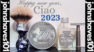 Saponificio varesino 70th anniversary set : Boti 26mm SHD White high mountain Badger Silvertip knot: