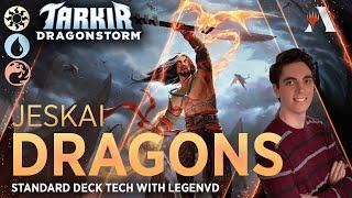 TARKIR: DRAGONSTORM - Dragons!! | Jeskai Deck Tech with LegenVD | MTG Arena