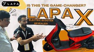 Exclusive First Look: Lapa-X Electric Scooter | Gizmo India Reviews the Future of EVs