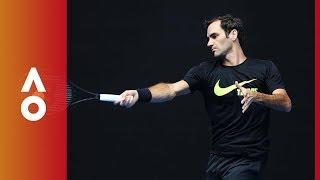 Federer arrives for AO18 | Australian Open 2018