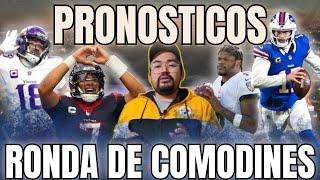 ¡NFL EXPERTO Predicciones de la Ronda de Comodines 2025!