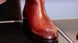 L'ENTRETIEN et le GLAÇAGE des souliers