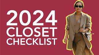 The Ultimate 2024 Closet Checklist