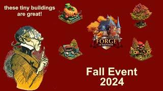 FoEhints: Tiny buildings in the fall event 2024 of Forge of Empires