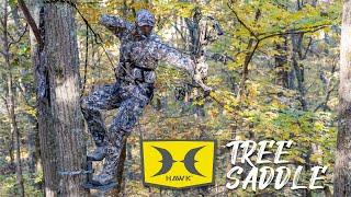 Hawk Tree Saddle Review for Whitetail Hunting