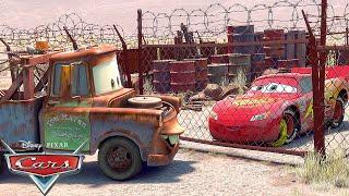 Lightning's First Time Meeting Mater | Pixar Cars