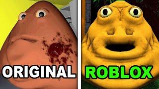 Bou's Revenge: Original VS. Roblox - ALL Endings Comparison (Showcase)