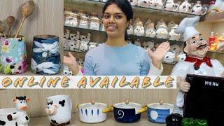 அழகழகான ceramic / glassware kitchenware products!! Shopping from Omega exclusive store chennai