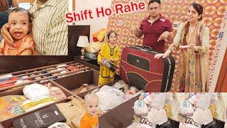 New Ghar Me Shift Hone Ki Tayarian | Packing Complete Ho Gayi | Zayan Ki Tind Krwana Hua Mushkil 