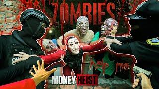 ZOMBIE MONEY HEIST vs POLICE 8.0 (Epic Parkour POV Chase) | Highnoy