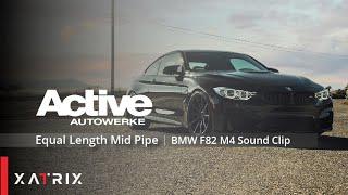 BMW F82 M4 fitted with Active Autowerke Equal Length Mid Pipe