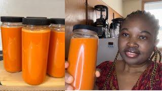 CARROT PINEAPPLE APPLE JUICE | JUICING FOR WEIGHT LOSS | HEALTH AND WELLNESS JUICE