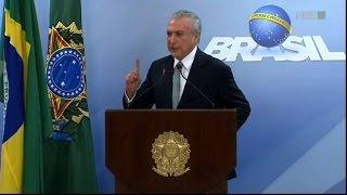 Brazil's Temer: 'I will not resign'