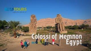 Colossi of Memnon, Egypt 4K travel guide bluemaxbg.com