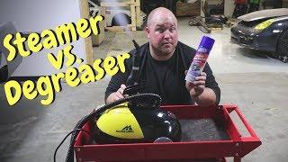 Cleaning Car Parts: Steamer vs Engine Degreaser